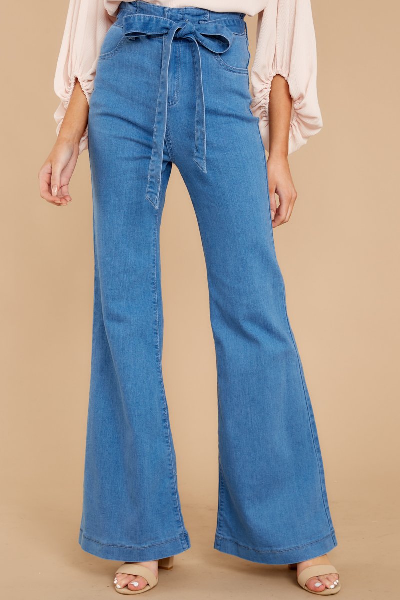 Calça Jeans Wide Leg La Dena