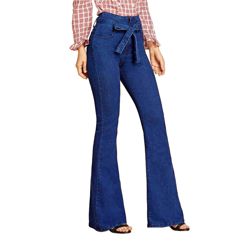 Calça Jeans Wide Leg La Dena